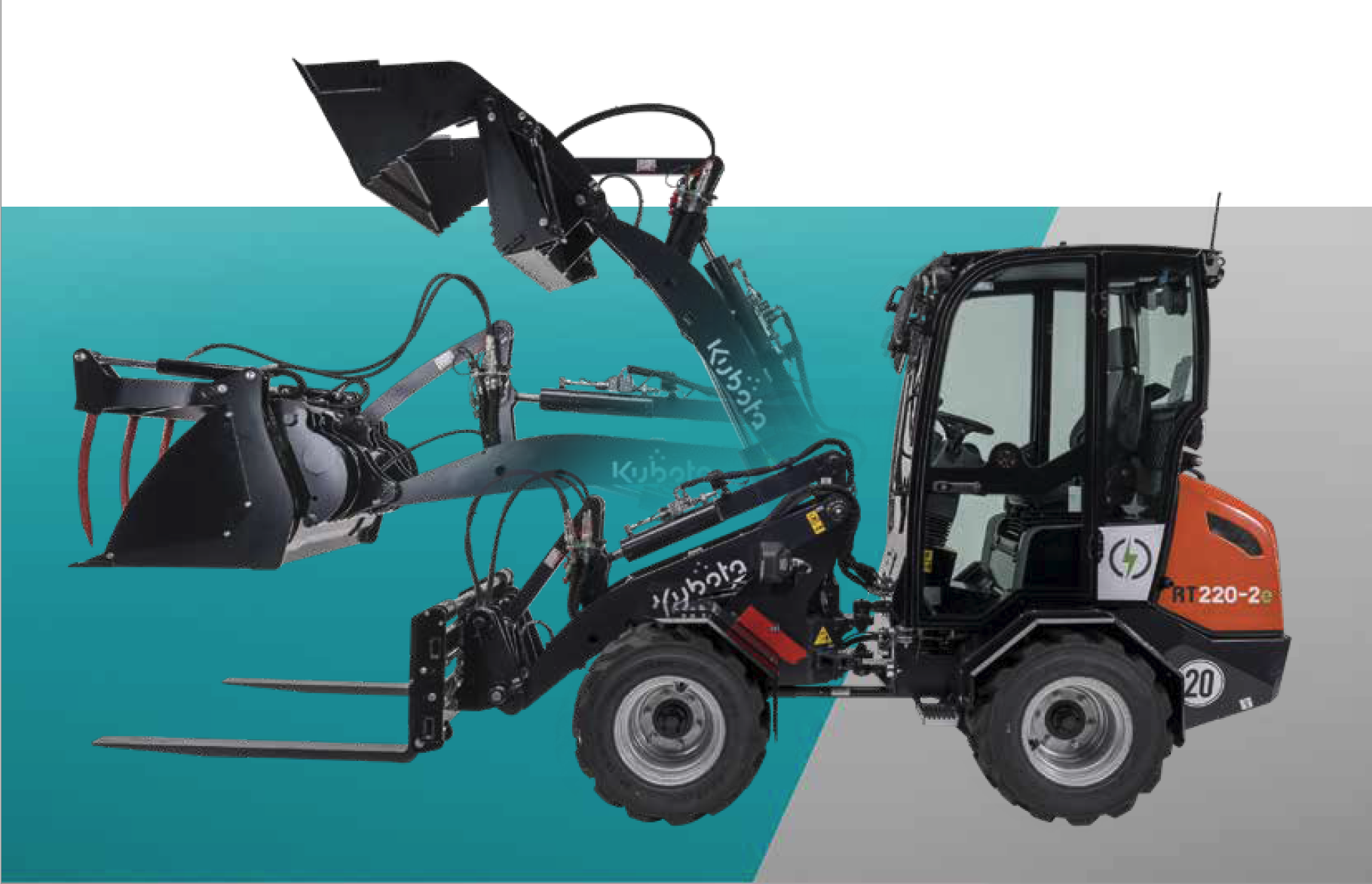 Electric Compact Wheel Loaders (Not available in US)