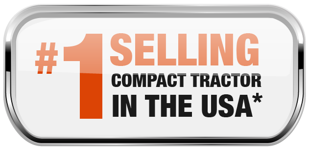 #1 selling compact tractor in the USA