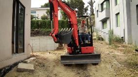 Tight Tail Swing Compact Excavator _ Kubota U35-4